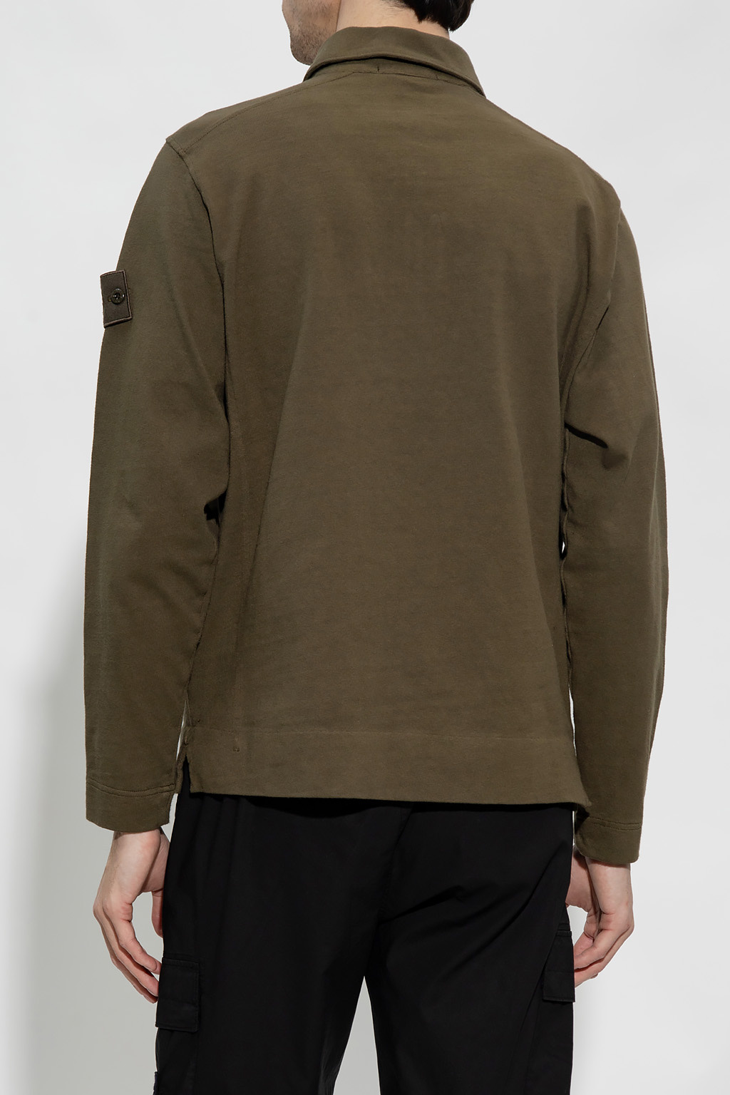 SchaferandweinerShops Germany - sleeved T - Green 'Ghost Piece